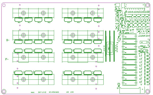 PCB尺寸圖